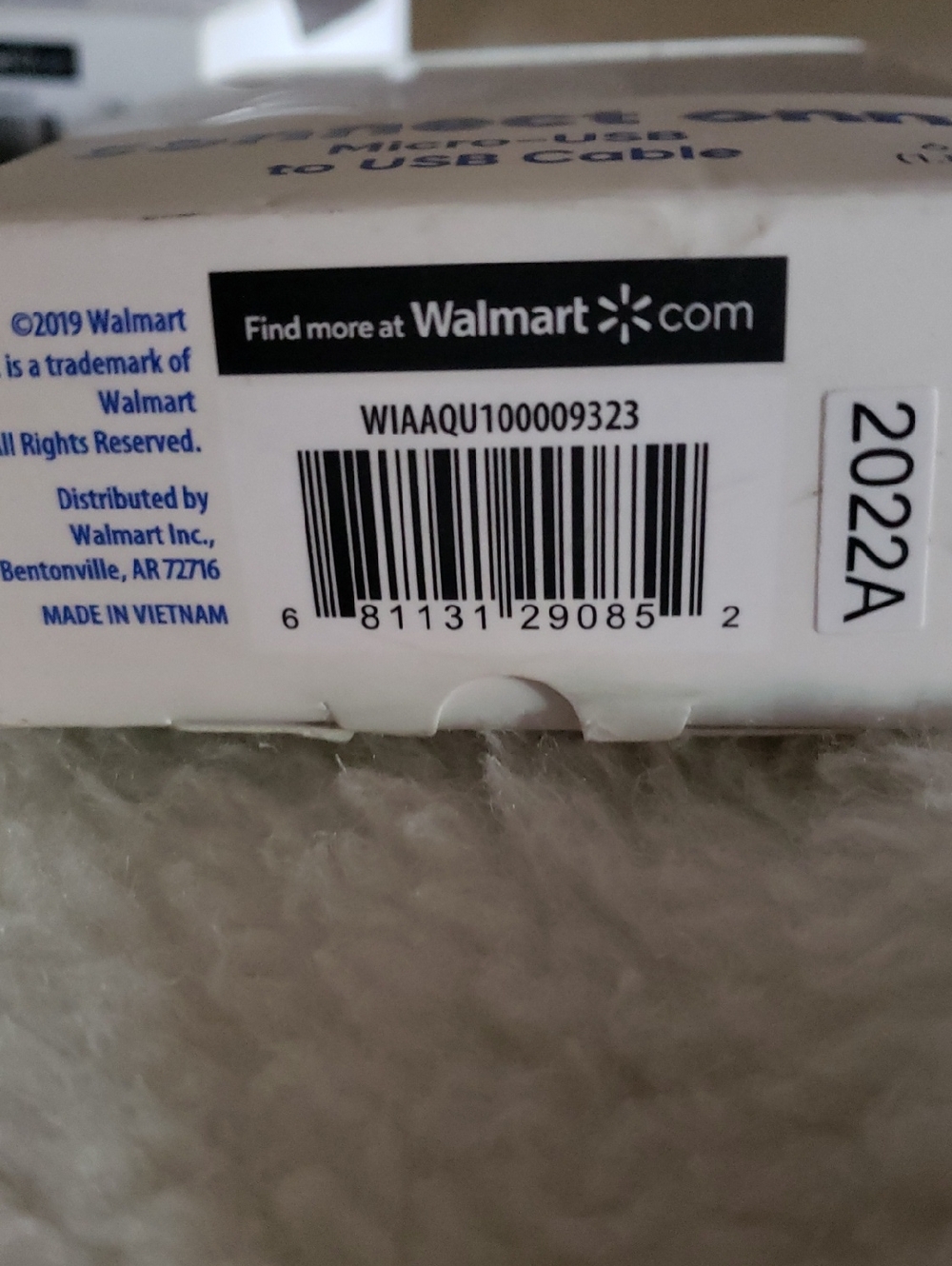 6ft Micro-USB to USB Cable - Light Blue - Picture 2 of 4